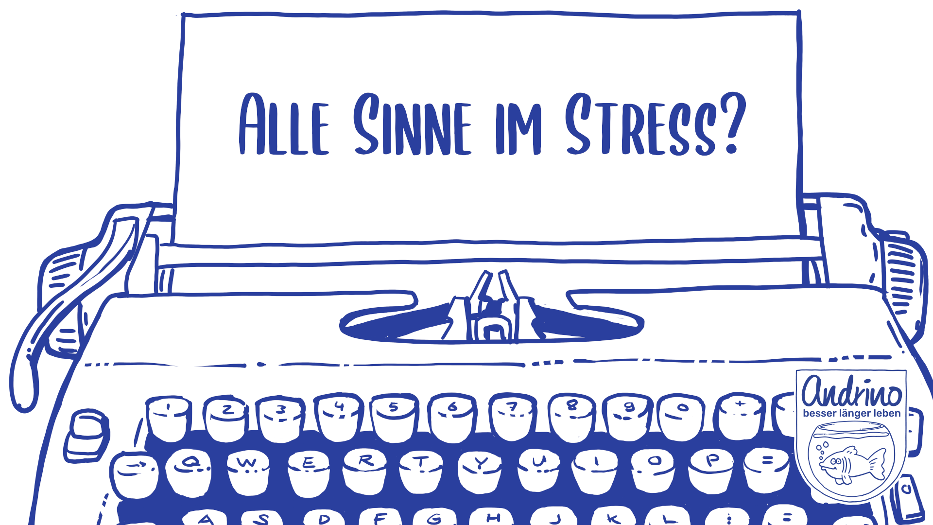 Stress oder alle Sinne in Alarmbereitschaft.