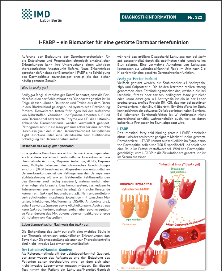 I-FABP als Biomarker